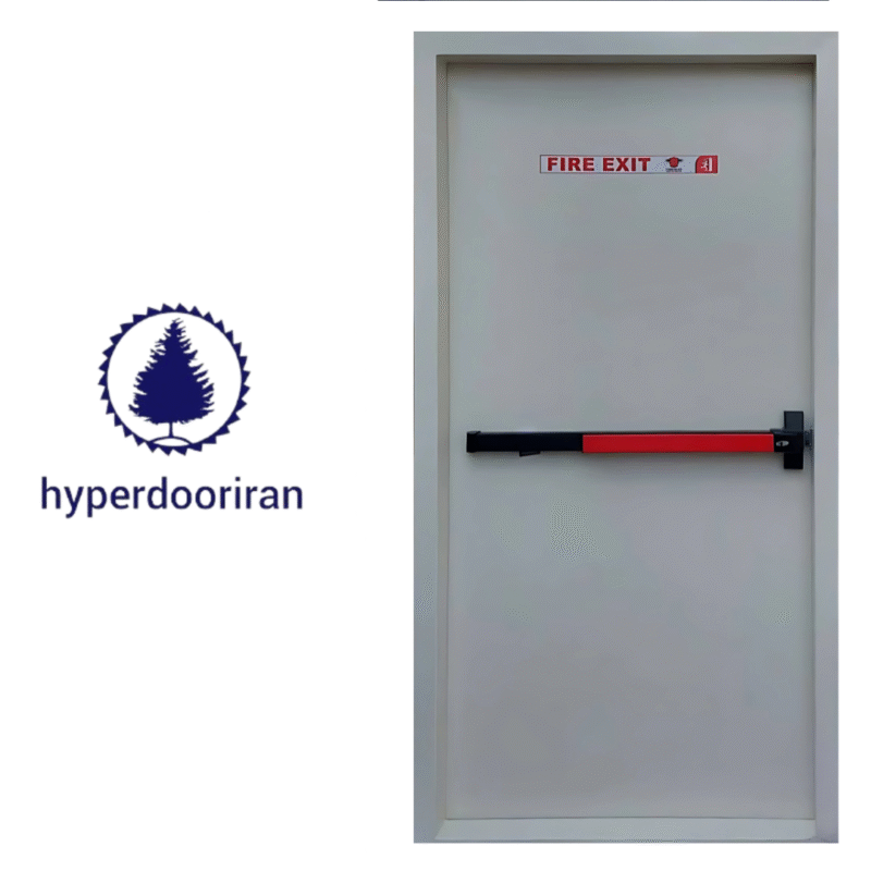 درب ضد حریق با تاییده آتش نشانی (Hf-04)