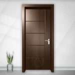 درب داخلی روکش پی وی سی ( HD-28)