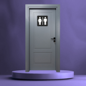 درب سرویس بهداشتی حمام